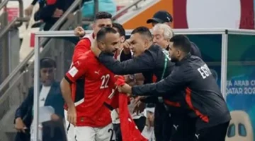 تعادل منتخب مصر مع الكويت بهدف أفشة من ركلة جزاء 1